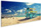islandburner Bild auf Leinwand South Beach In Miami Florida Wandbild Poster Kunstdruck Bilder