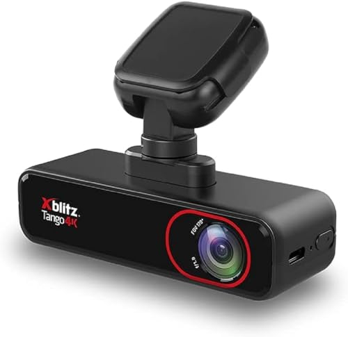 Xblitz® Videorecorder Tango 4K - Autofokamera 4K - 170 Grad Winkel - Bewegungserkennung - G-Sensor - WiFi - USB-C