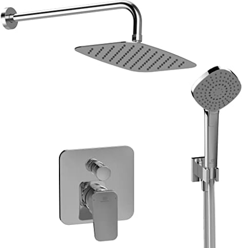 Ideal Standard - Ceraplan Kit doccia con raccordo erogatore, Cromato