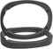 NuIth 6X9 Universal Plastic Vehicle Speaker Spacer Ring Adapter, 6x9 Inch Car Speaker Spacer Mounting Bracket Adapter Refit Audio Speaker Mat, 1 Pair