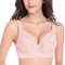 Travel Essentials Bras for Women Half Cup Plus Size Sports Bras Women Plus Size Non Padded Underwired Bra Soft Cup Bralette Underwear Todays Offers Special Deals Sale Clearance Pink