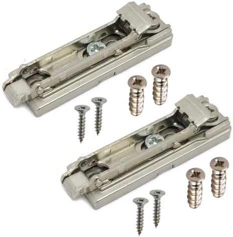 GAMOBIFER Scharniere SALICE Basis mit Schnellkupplung und Schnellverschluss (längs, H02, Metall, unbehandelt)