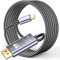 APCUWCQ USB C auf DisplayPort Kabel 2M 8K@60Hz 30Hz 4K@240Hz 144Hz HDR VRR Thunderbolt 4 3 DP1.4 Kabel kompatibel mit iPhone 15 MacBook Pro Air M1 M2 iPad Pro Air 5 Surface Pro 8 Galaxy S23 S22