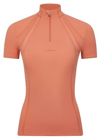 LeMieux Mia Mesh Womens Short Sleeve Base Layer - Apricot 10