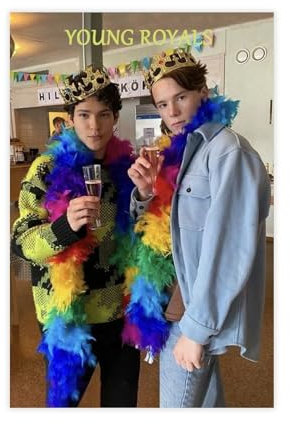 Generisch Young Royals Filmposter 020, Leinwandposter, Schlafzimmer-Dekor, Sportlandschaft, Büro, Raumdekoration, Geschenk, ungerahmt: 30 x 45 cm