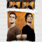 XYOK The Vampire Diaries Bettwäsche-Set 135x200cm - 3-teilig Mit Reißverschluss, 3D Druck Bettbezug und Kissenbezüge, Kinder Fanartikel (Vampire)