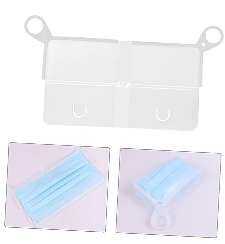 BCOATH 2stücke Maskenbox Flacher Aufbewahrungshalter Für Masken Gesichtsschutzbox Tragbar Für Damen Und Herren