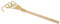 Abaodam Mini Rake Toy Rakes Mini Gardening Rake Micro Landscape Small Rake Garden Tools for Desk Desktop Rake Miniature Rake Decor Zen Garden Rake Crafts Rake Sand Table Rake Golden Wood