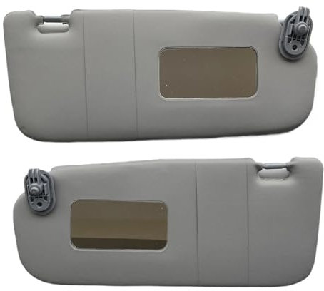 Visera Solar para Coche para Hyundai para I20 2008-2018 Parasol Protector Solar Izquierda-Derecha 2 Piezas Espejo De Maquillaje Incluido Accesorio Interior Visera Solar del Lado