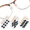 Nose Pads 24 Pairs Soft Foam Self- Adhesive Anti-Slip Eyeglass Nose Pads Glasses Support Nose Pads Anti Slip Eyeglass Nose Piece Nosepads for Eyeglasses Sunglasses (1.6 mm/3 Styles/ 2 Colors)