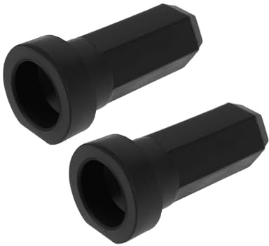 ECSiNG 2 Stück Rücklichtschraube M6 Auto-Rücklicht-Befestigungsmutter 8P0945300 Kompatibel mit TT (2007-2014) A3 (2005-2013) A6 (2005-2011) Schwarz