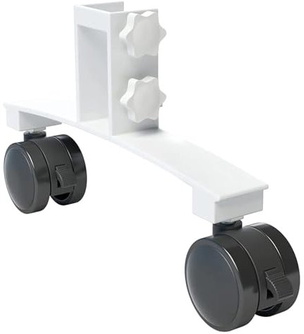 XIUsheUA Support de Pieds de Chauffage électrique en métal, Panneau Chauffant Universel, Pieds Debout avec Roues, Accessoires de système de Chauffage faciles à Installer pour chauffages, radiateurs