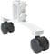 XIUsheUA Support de Pieds de Chauffage électrique en métal, Panneau Chauffant Universel, Pieds Debout avec Roues, Accessoires de système de Chauffage faciles à Installer pour chauffages, radiateurs