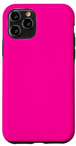 Hot Pink Color Case for iPhone 11 Pro