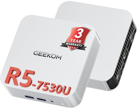 GEEKOM Mini PC A5 Pro 7430U 16GB 1TB