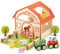 New Classic Toys 10850 - Casa della fattoria, in legno, multicolore