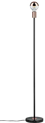 Paulmann 79614 Neordic Soa Stehleuchte max.1x20W E27 Schwarz/Kupfer matt 230V Marmor/Metall