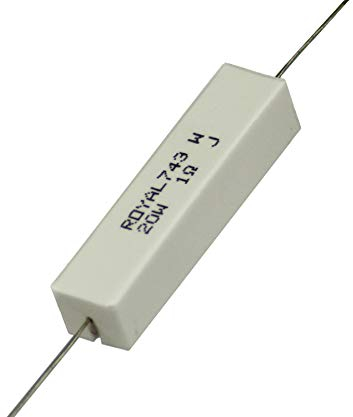 22 Ohm | 20 Watt | 5% | Zementwiderstand Widerstand 20W Zement Widerstände Keramik Hochlast Draht