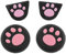 Tenlacum Lot de 2 capuchons en silicone pour manette PS4 PS3 Xbox One 360 + capuchon de bouton L2 R2 Rose
