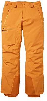 Marmot Herren wasserdichte Ski- Und Snowboard-Hose, Atmungsaktive Funktionshose, Schneehose Zum Wandern Und Langlauf Refuge Pant, Bronze, S, 11070