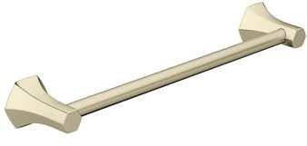 hansgrohe Barre porte-serviettes de transition en nickel brossé, 45,7 cm, 53,3 cm, 04834820