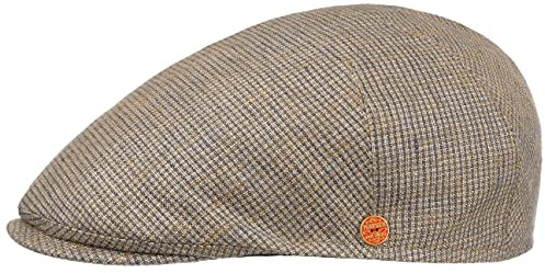 Mayser Sidney Dundee Flatcap Leinen Made in EU Herren Sommer Winter