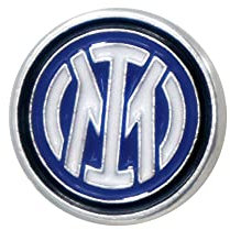 Inter Distintivo spilla logo nuovo in metallo PRODOTTO UFFICIALE Made in Italy