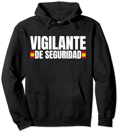 Vigilante de Seguridad Sudadera con Capucha
