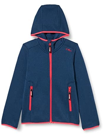 CMP, Kid Gjacket Fix Hood, Girl, Blue Ink, 164