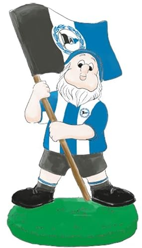 Arminia Bielefeld Gartenzwerg Zwerg ** Fahne groß **