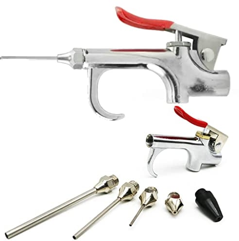 YINSHIU Hyundai Compressor Air Blow Gun Rustproof Air Duster Gun Solid Air Flow Nozzle Gun for Air Compressor Pcp Compressor,Tool Accessories