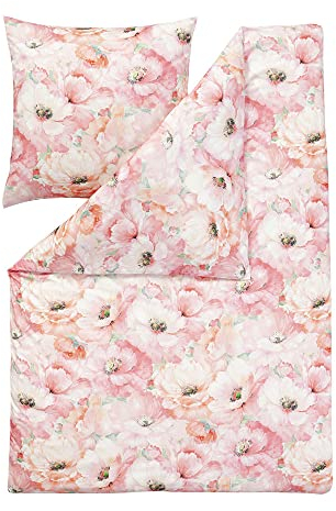 ESTELLA Atelier Bettwäsche Claire Farbe rosa Größe 155x220 + 80x80