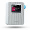 BLAUPUNKT PIB 100 SE Steckdosen Internetradio, WLAN Empfang, großes Farb-Display, Steckdose Digital Radio mit Bluetooth Streaming, Wecker, kleines Steckdosenradio, Senderspeicher, Sleeptimer, Weiß