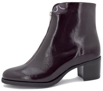 PieSanto - 235444 Stivaletto Vernice Nero per: Donna, Bordeaux 29125, 37 EU