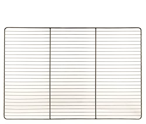 Grillrost Grillgitter Grill Rost Grillaufsatz 65x53cm verchromt eckig GN1/1