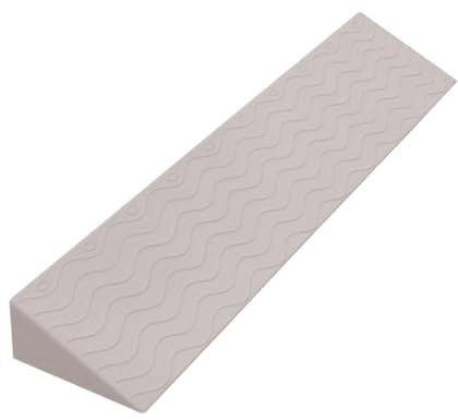 TPPIG Türschwellenrampe Rollstuhlrampe, Rampe Rollstuhl, 99cm Längen Schwellenrampe, Türschwellenrampen, Rampe Türschwelle, Rollstuhlrampe Türschwelle, Rampe für Rollstuhl, Rollstuhl Rampe 2cm Creme