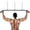 Latzugstange Fitness Lat Zugstange Kabelzug Stange für Zuhause Home Gym Equipment Krafttraining Geräte für den Oberkörper (37in mit 3 Haken)
