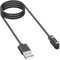 Oumida Chargeur Pour YAMAY SW022,AGPTEK LW11, Câble de charge USB portable rapide pour Ticwatch GTX,Haylou LS05, Magnétique Chargeur Montre Connectée 100cm (2 Pins 4mm)