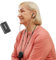 TV Headphones Wireless for Seniors – Comfortable Wireless Earbuds for TV Listening with USB set Optical, 15hrs Playtime, 100 FT Range, Easy to Use & Strong Compatible & No Delay（Black)