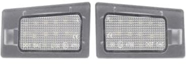 Jodriva 2Pcs, for Kia, for Ceed MK3 For Cerato 3 for forte License Plate Light Number Lamp Rear License Plate Lamps