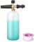 FUZVOL Adjustable Snow Foam Cannon 1 L Jet Bottle Snow Foam Lance Soap Dispenser Nozzle for Karcher K Series K2 K3 K4 K5 K6 K7 Pressure Washers, Car Wash Accessories
