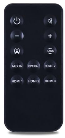 AOIMBNQC Fernbedienung für JBL UBL Soundbar SB350 SB250 SB150 SB450 SB400(SB350)
