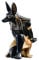 Egyptian Cat Statue, Elegant Dog Wine Bottle Holder Ornament Countertop Wine Rack Black Cat Figurines Collectible Sculpture Wine Lovers(Dog)