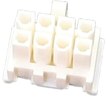 FANSHINUO 8Pin Connector Power Motherboards CPU Graphics Card Socket Straight Pin Spacing Straight For Power Connector Cable