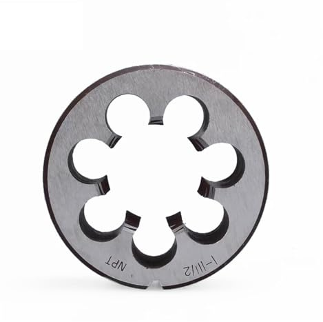 Filiera tonda NPT NPS - Filiera for tubi in acciaio legato (da 1/16 a 2) Utensile da taglio destro for metallo e plastica - 1 pezzo(NPT1l16)