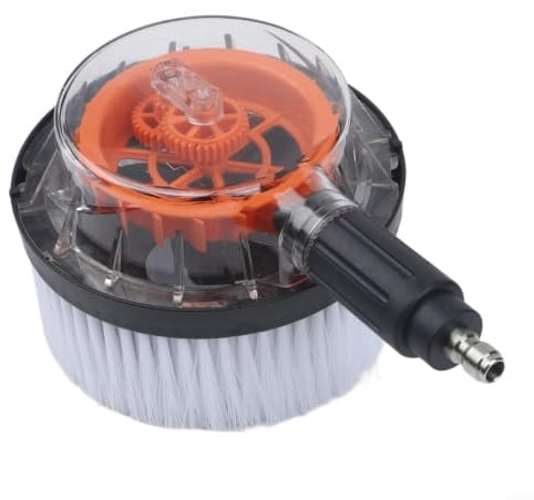 Evenoonest Spazzola rotante per idropulitrice ad alta pressione con connettore rapido maschio da 1/4' utilizzato negli strumenti di lavaggio auto e nella pulizia di biciclette, barche e altro