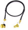 Eightwood DAB+ Antenne Adapter MCX Stecker auf SMB Adapter MCX Kabel RG174 40cm 1.3ft DAB Antenne Kabel für Blaupunkt Beat TechniSat Pioneer Sony Alpine MEHRWEG