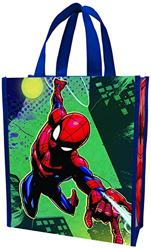 Vandor 26873 Marvel Spider-Man Sac fourre-tout réutilisable avec poignées Plastique Multicolore