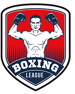 1 x Aufkleber Boxing League Liga Boxen Sport Boxer Sticker Verein Champion WBC