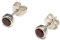 Loveyourdiamonds Edelstein Ohrstecker aus echtem 925 Sterling Silber